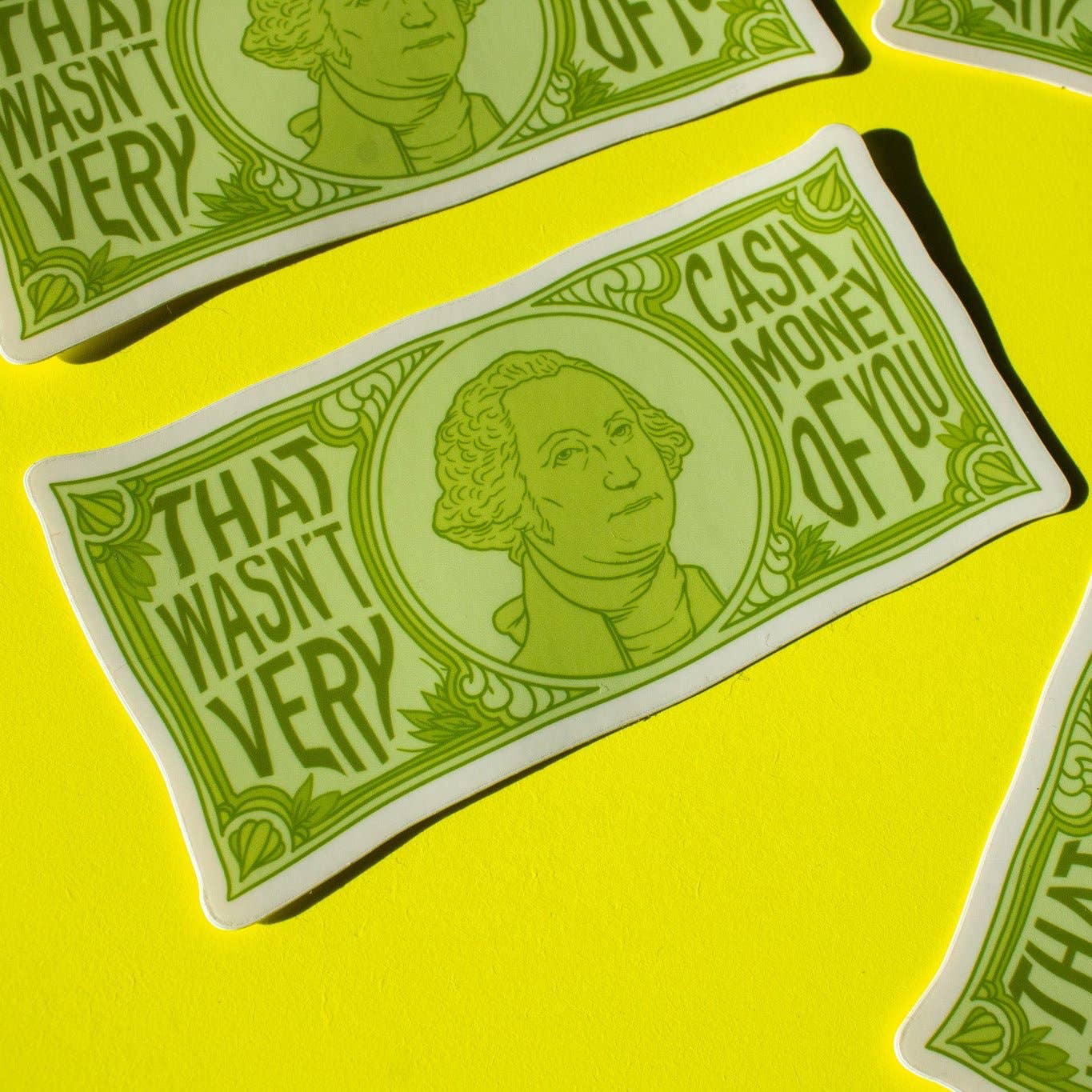 Cash Money Sticker