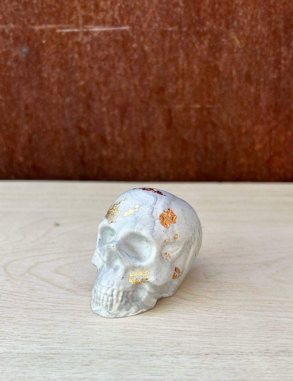 Gold Rush Mini Skull: Tan
