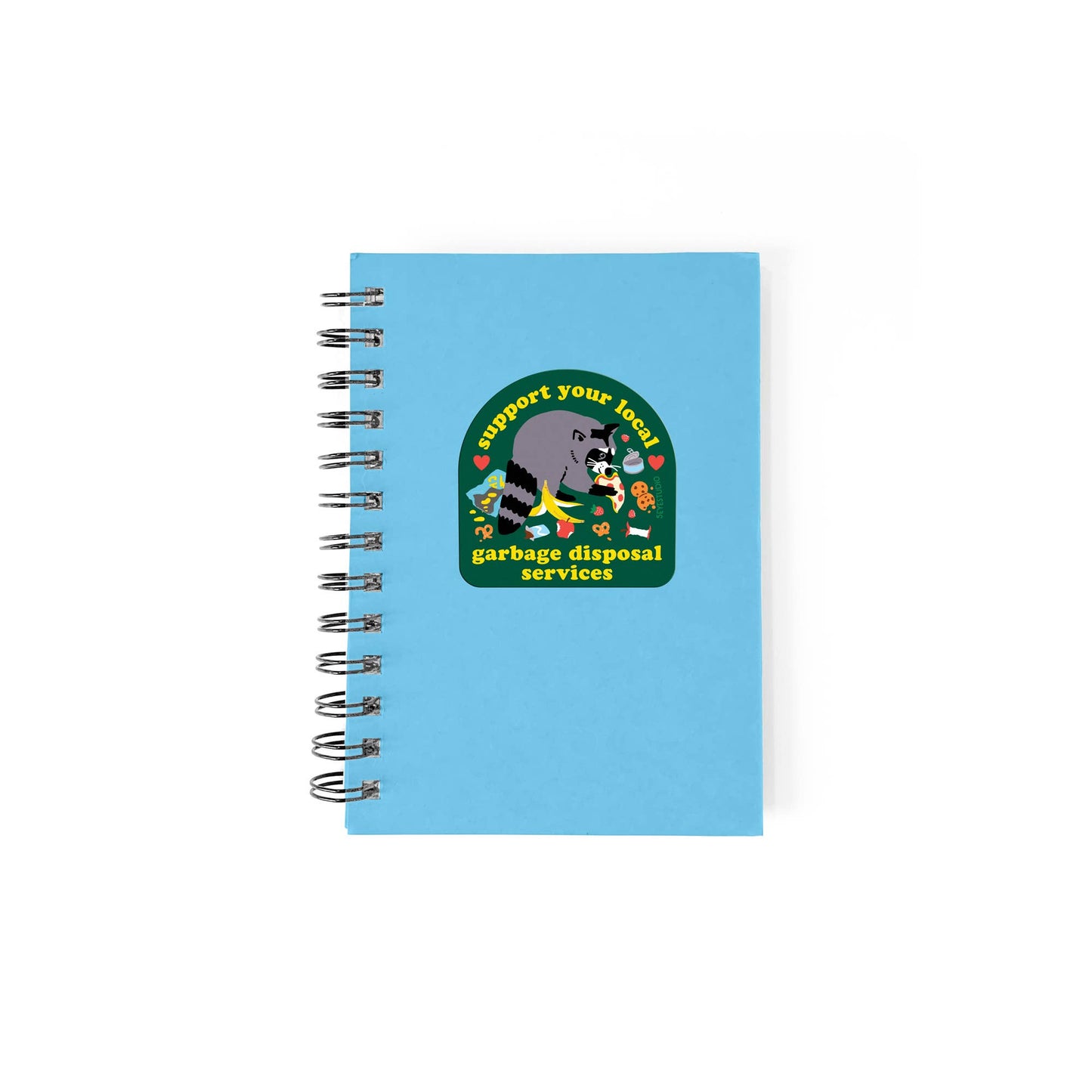 Garbage Disposal Raccoon Sticker