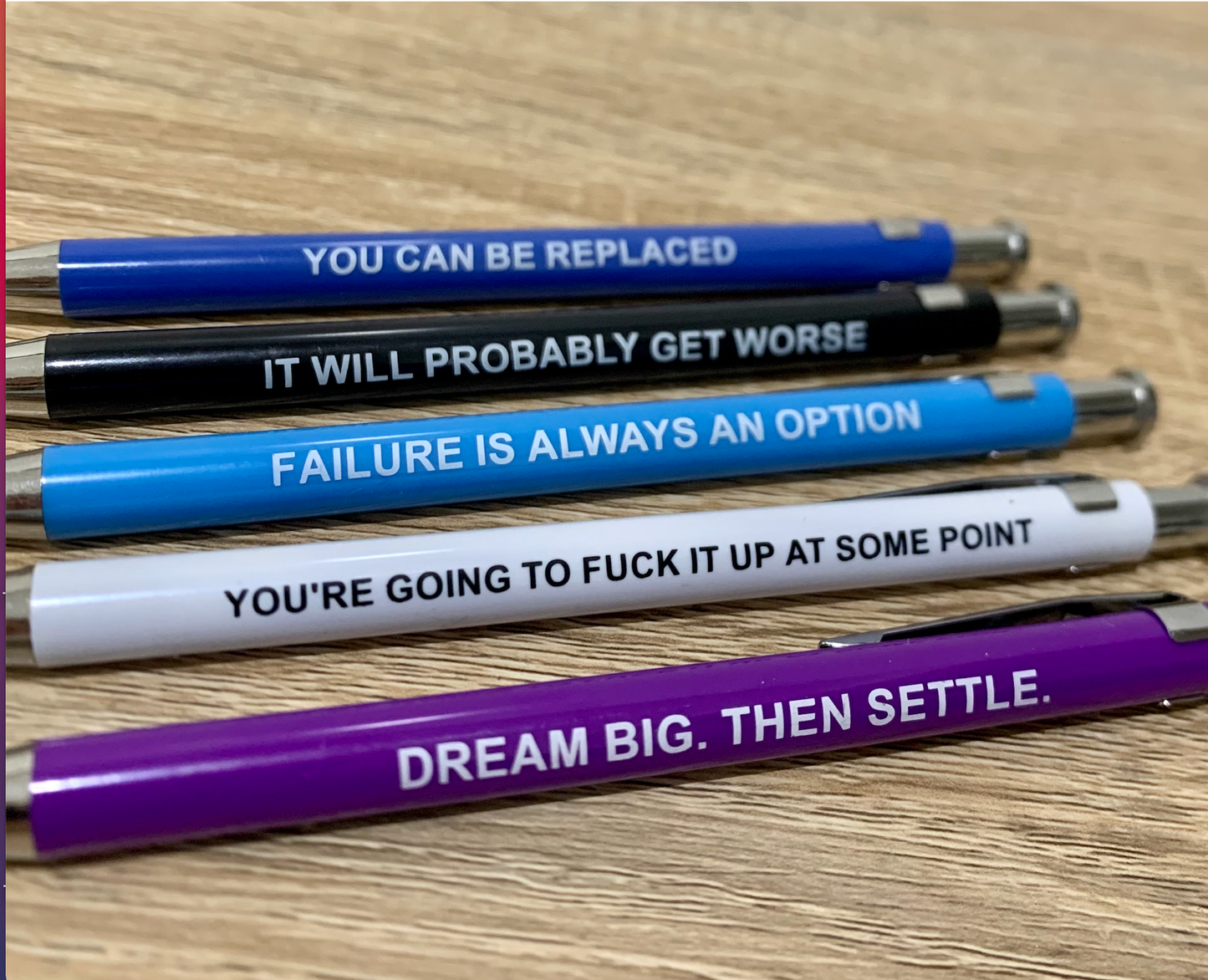 Demotivational Pens