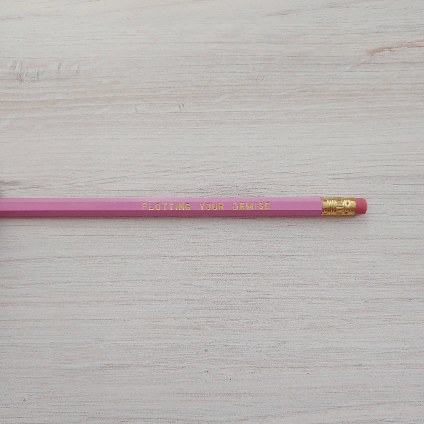 Plotting Your Demise Pencil