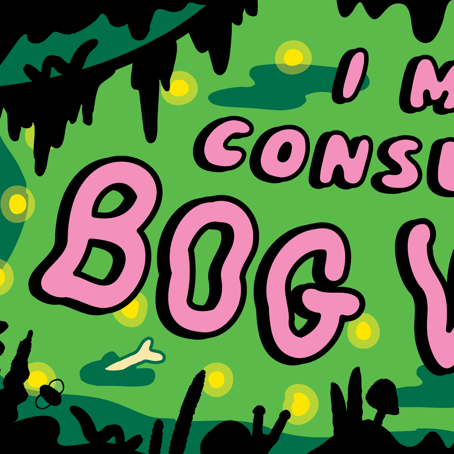Bog Witch Sticker Bumper Sticker