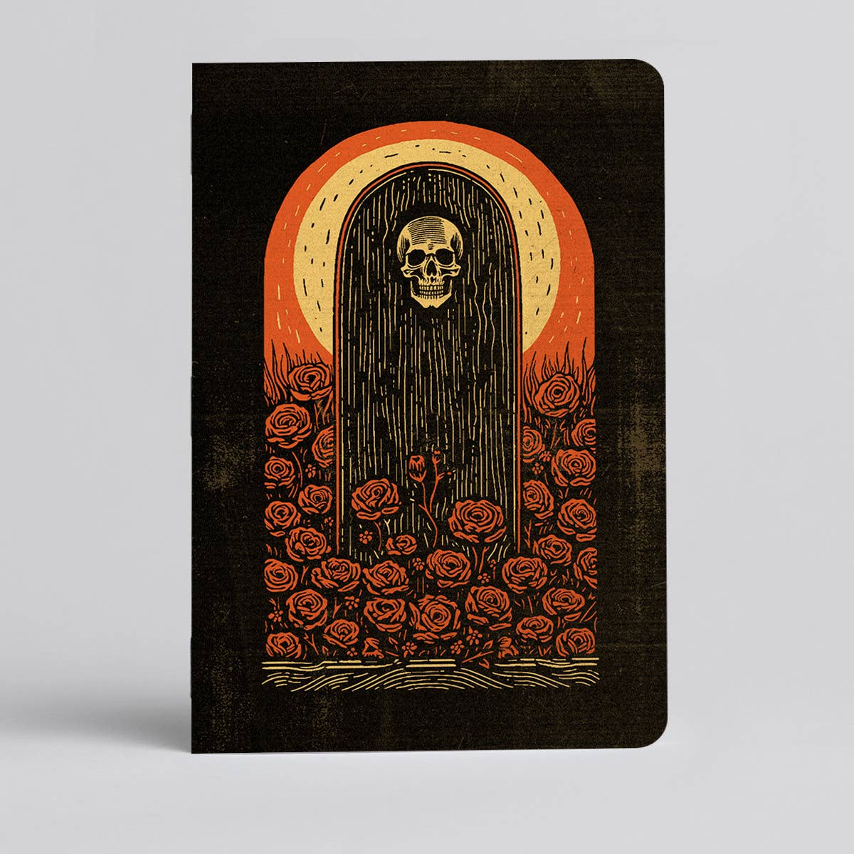 Death Bed Blank Notebook