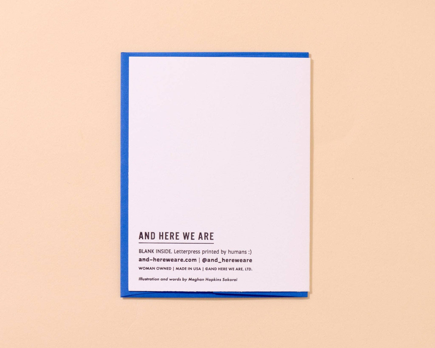 Forever and Evermore Letterpress Card - Literature, Love, Poe