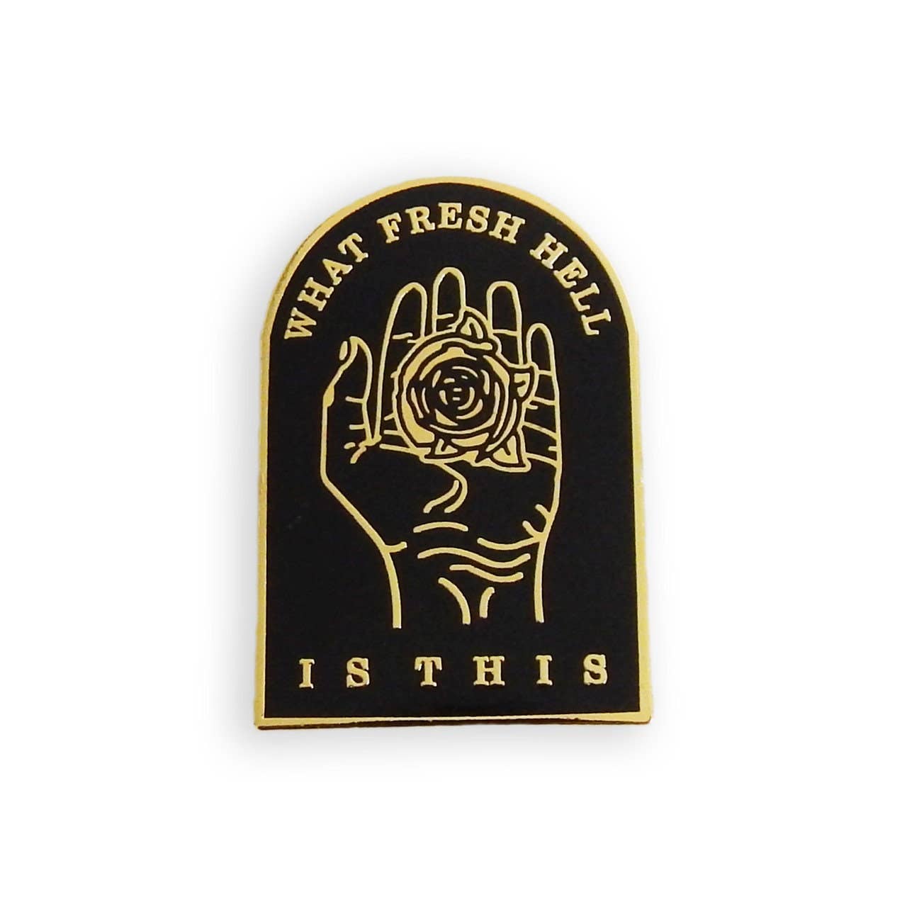 Fresh Hell Enamel Pin