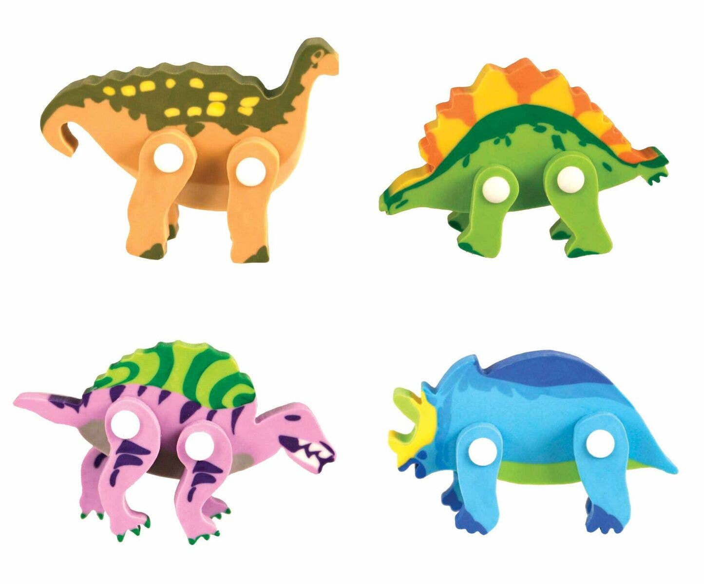 Dinosaur Puzzle Eraser, Assorted Styles