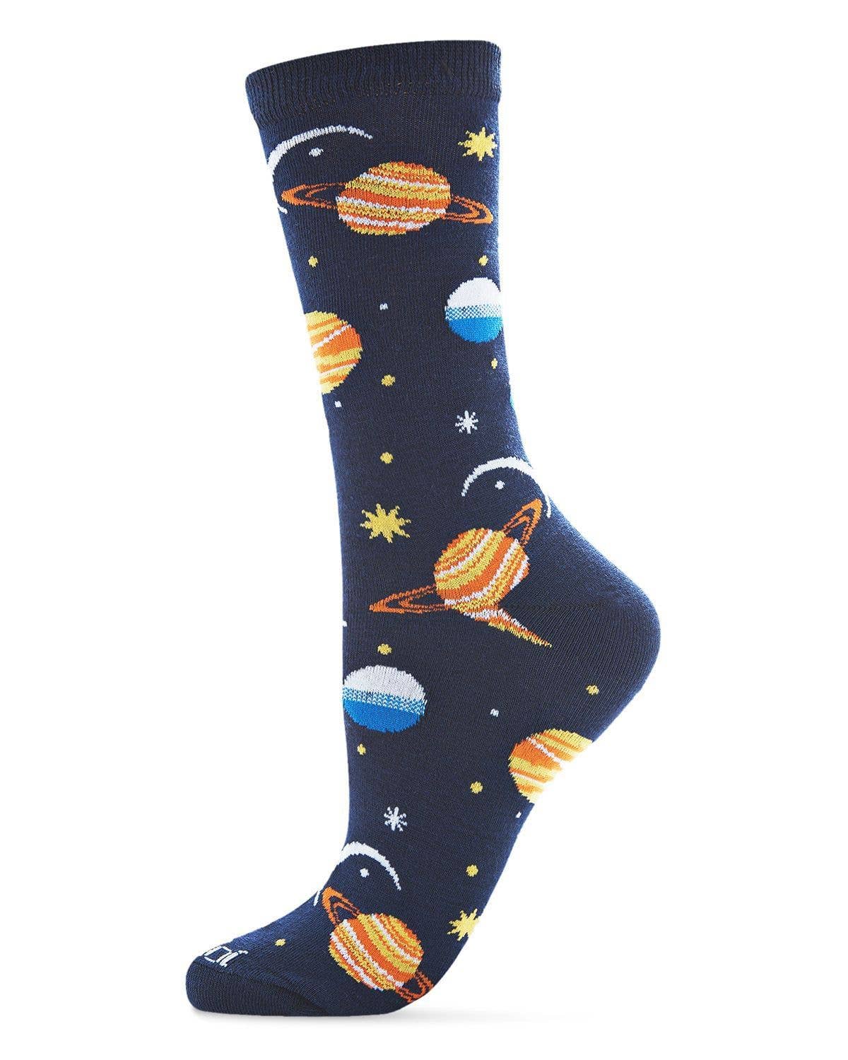 MeMoi Planetarium Crew Socks