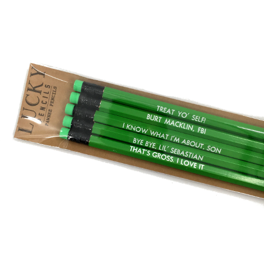 Parks & Rec. Pencil, Set of 5