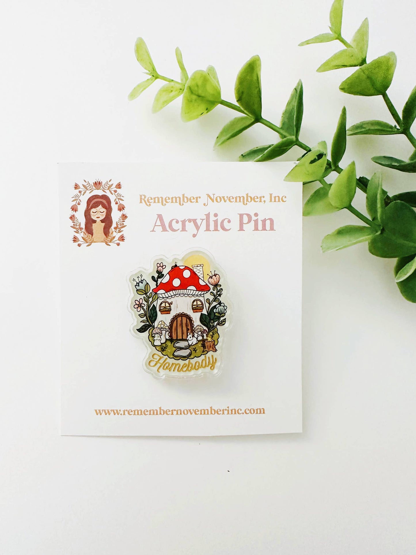 Mushroom Pin