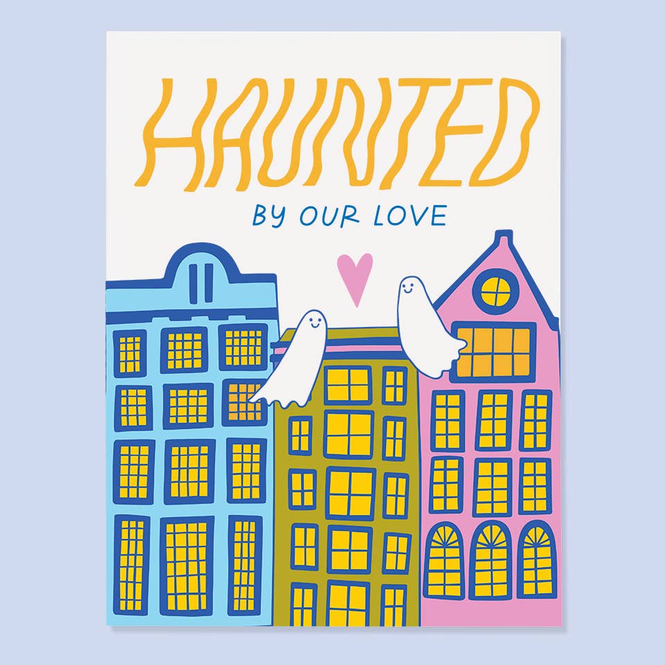 Haunted Love Greeting Card