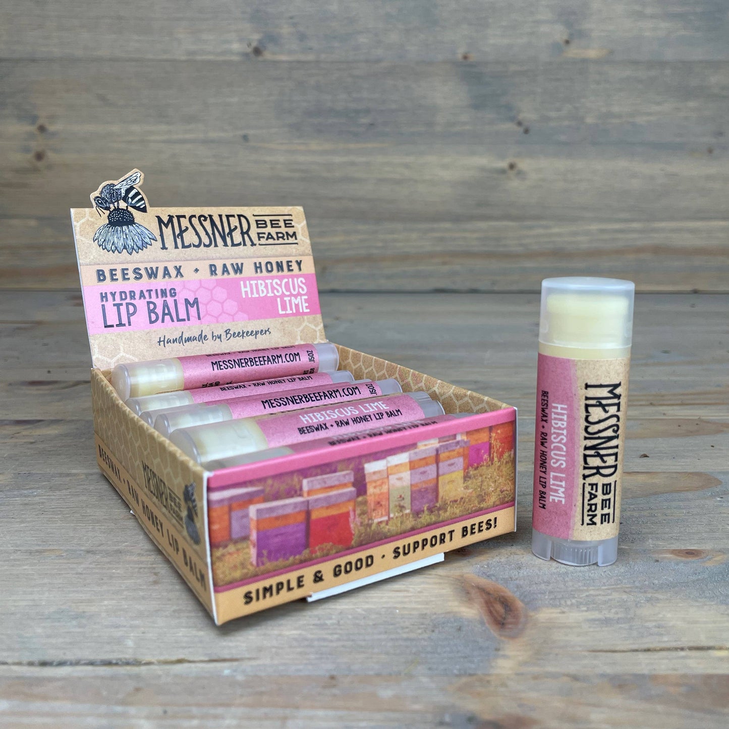 Hibiscus Lime Lip Balm