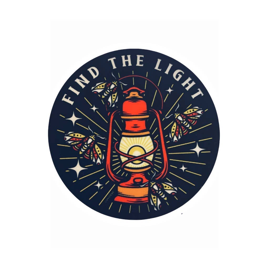 Find The Light Glow In The Dark Sticker