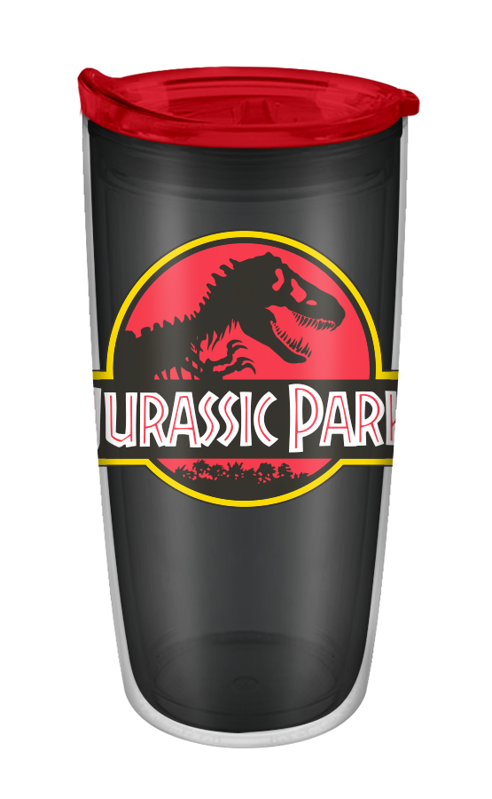 Jurassic Park 20oz Double Walled Slide Close Tumbler