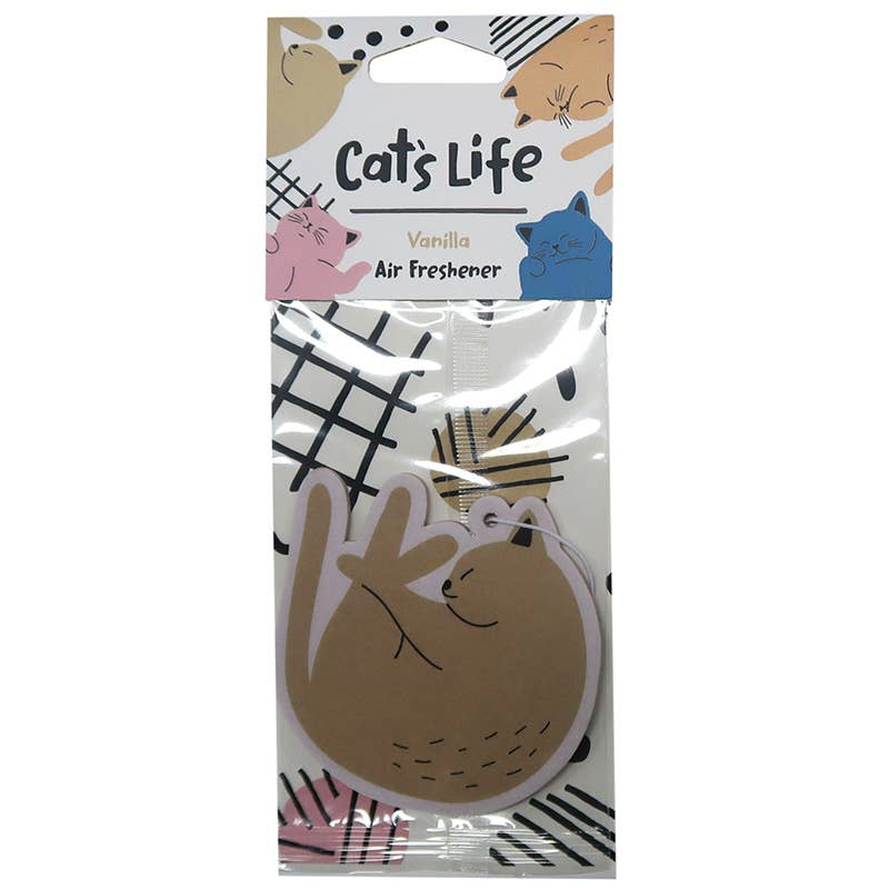 Vanilla Cat's Life Car Air Freshener