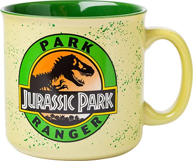 Jurassic Park Ranger 20oz Ceramic Camper Mug