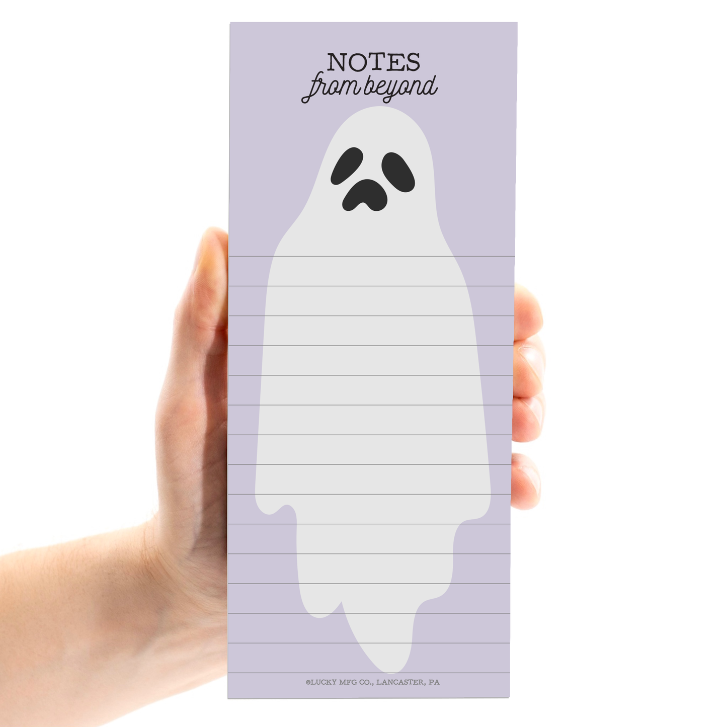 Notes From Beyond Ghost Magnetic Notepad