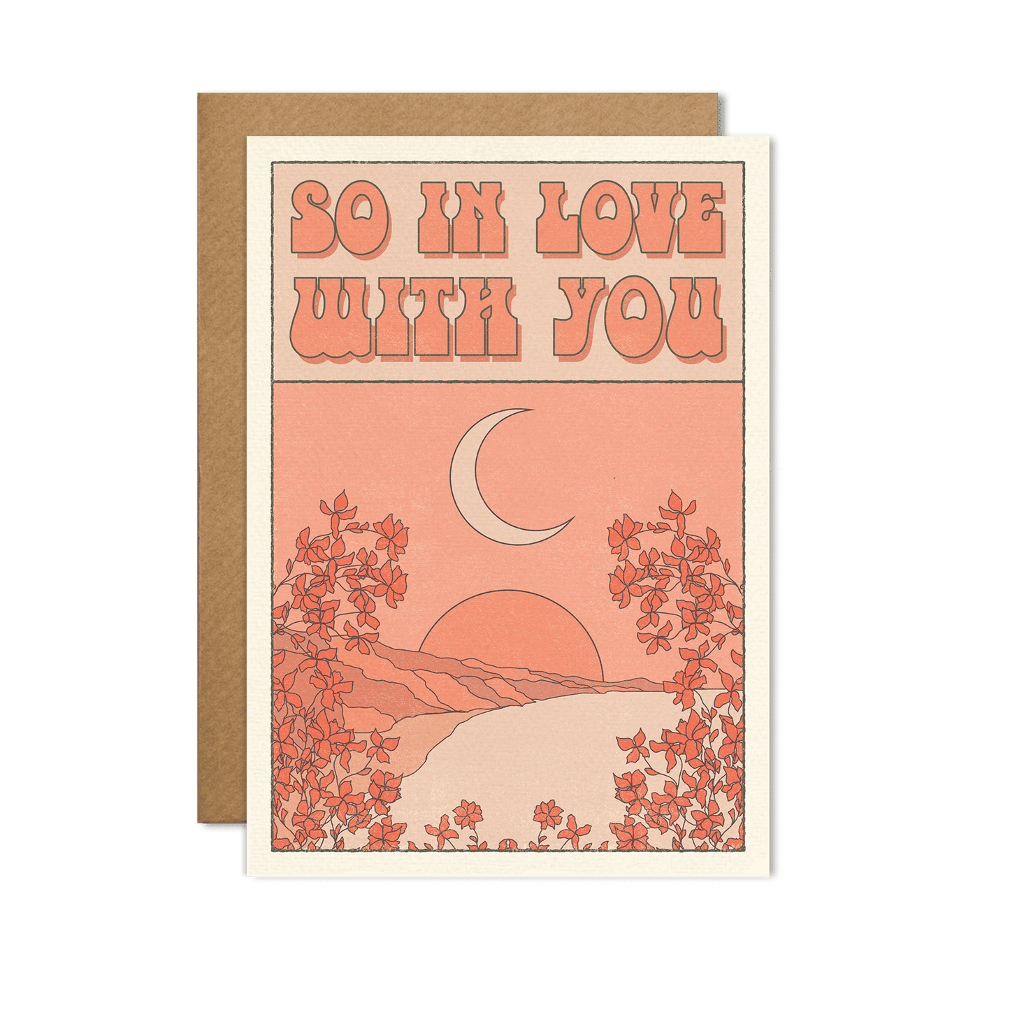 So In Love With You Greeting Card