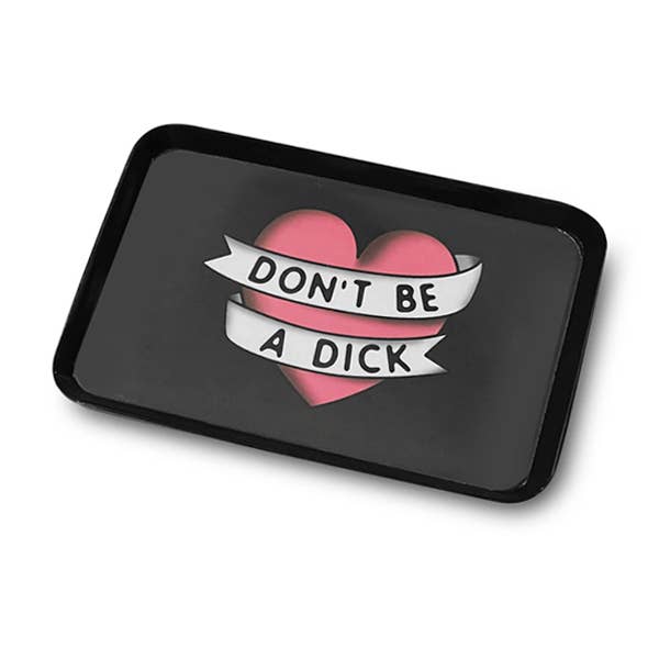 Dick Heart Small Trinket Tray