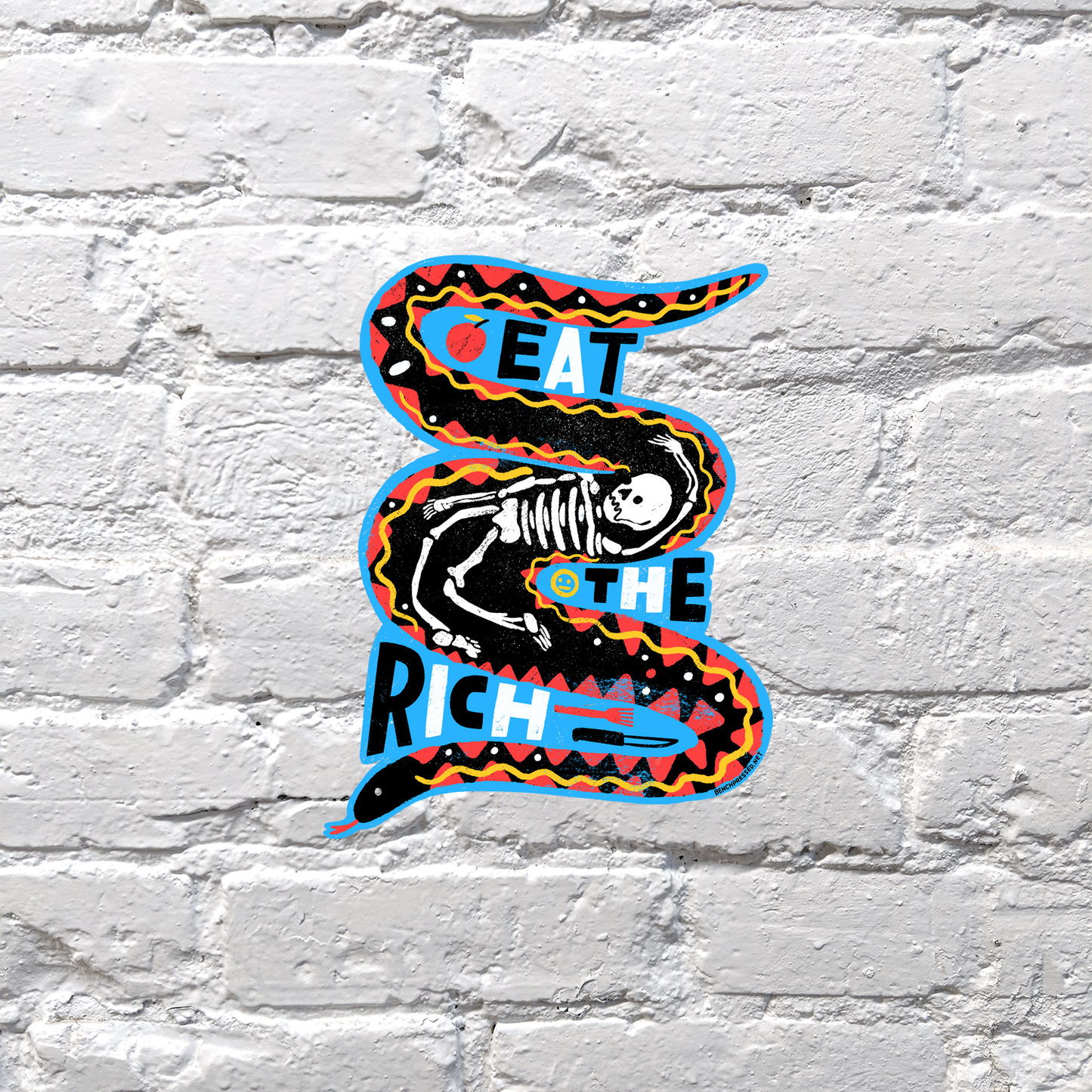Eat the Rich Sticker