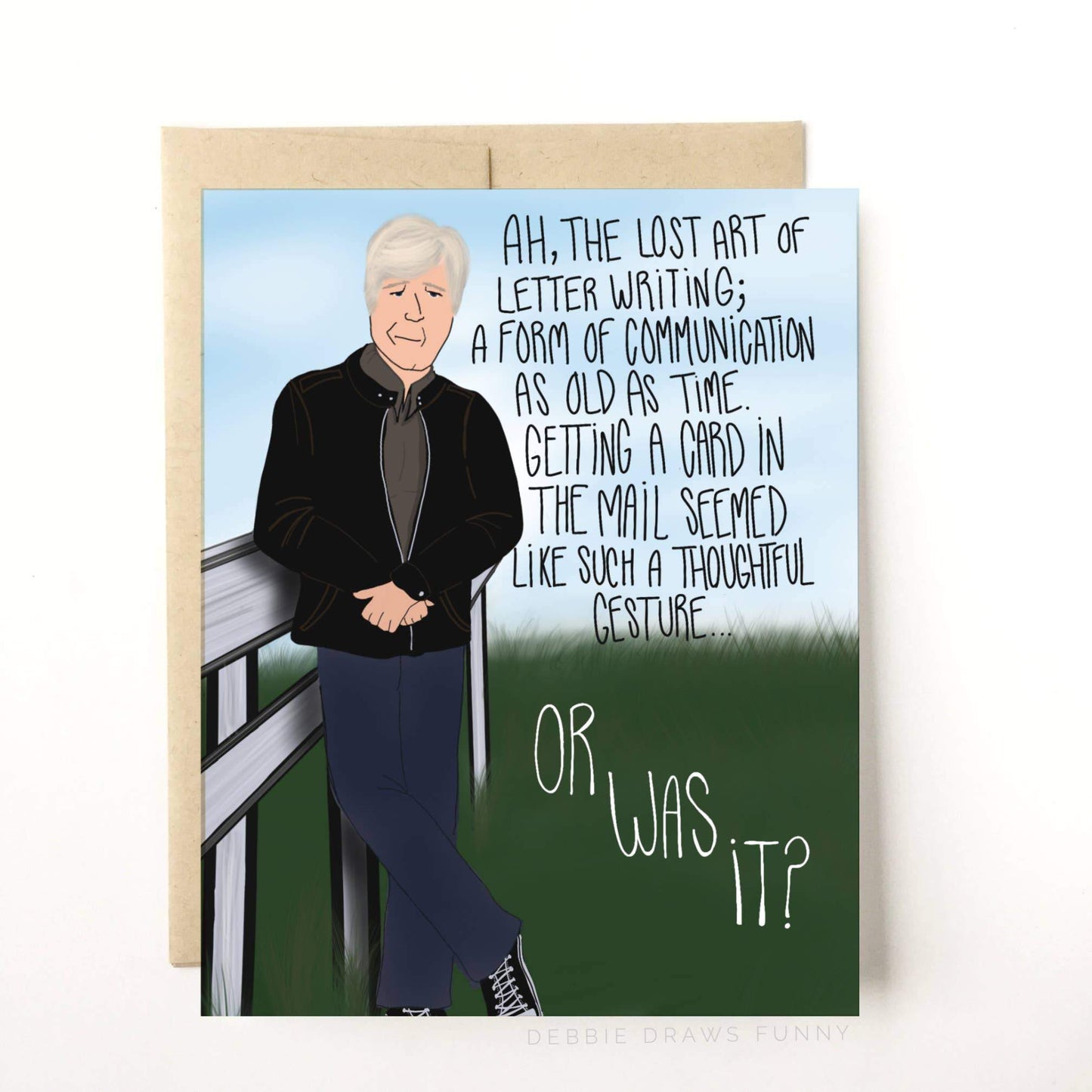 Keith Morrison Dateline Greeting Card