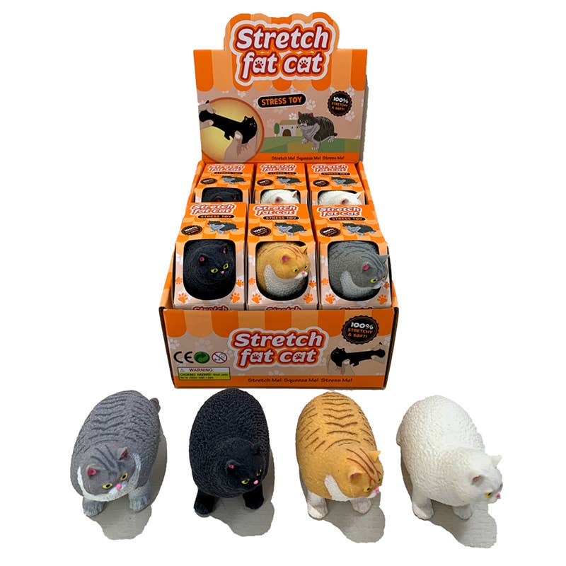 Stretchy Fat Cat Toy