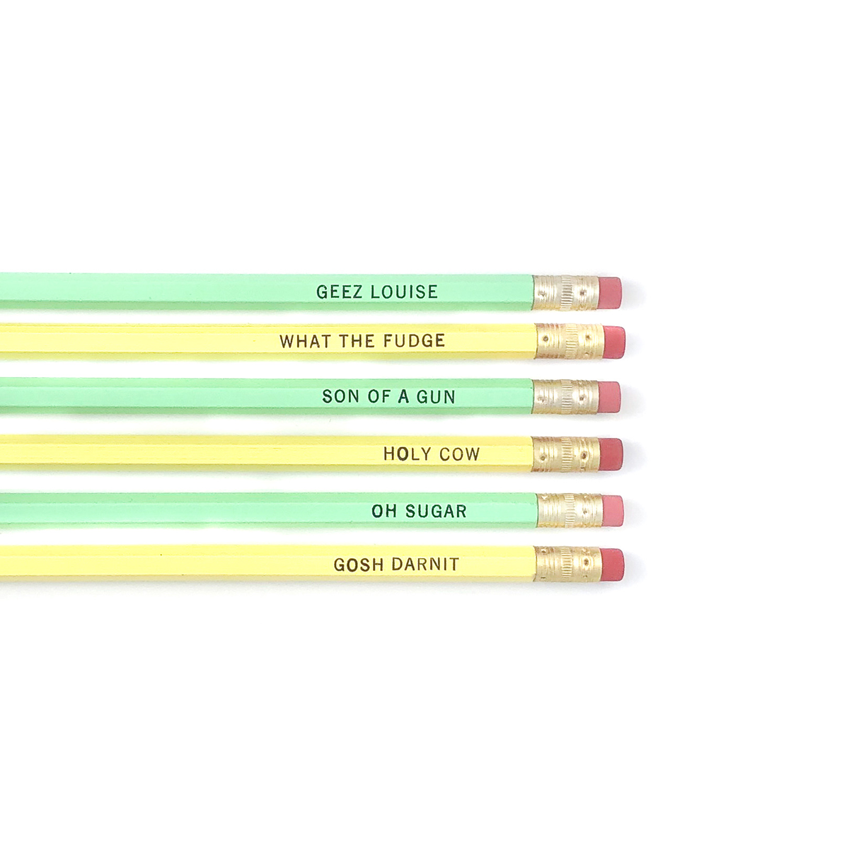 Grandma's Cuss Words Pencils, Set of 6