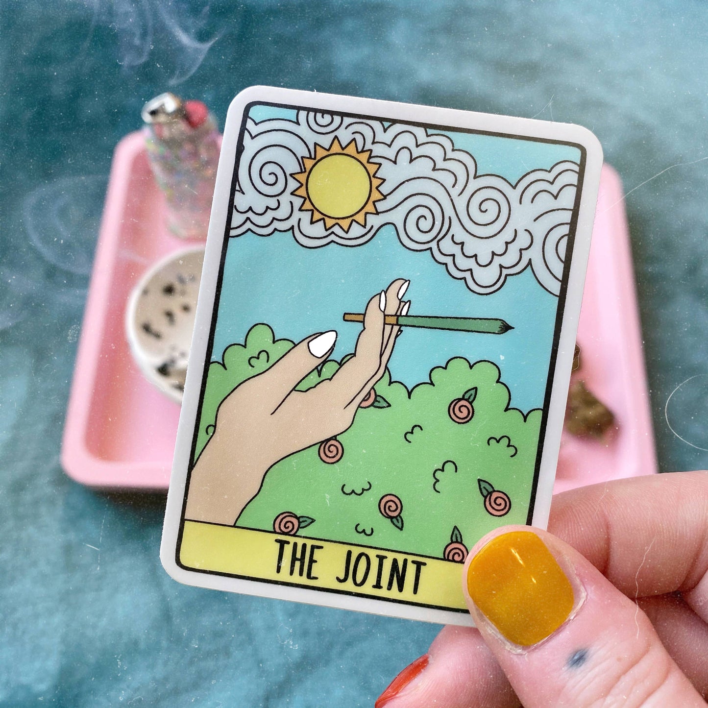 Tarot Joint Sticker