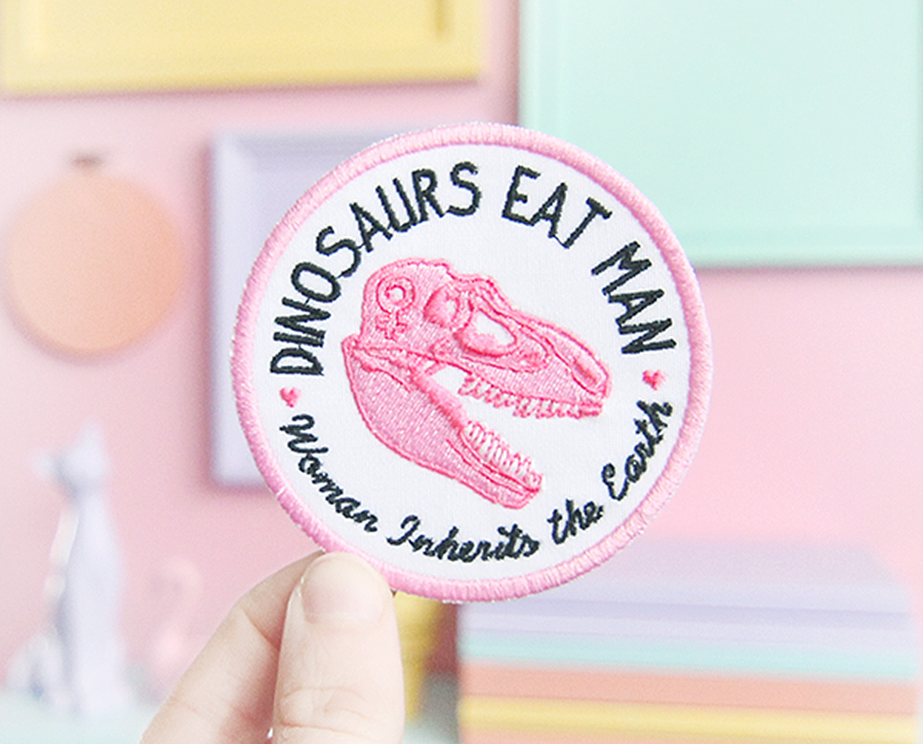 Dinosaurs Eat Man Patch