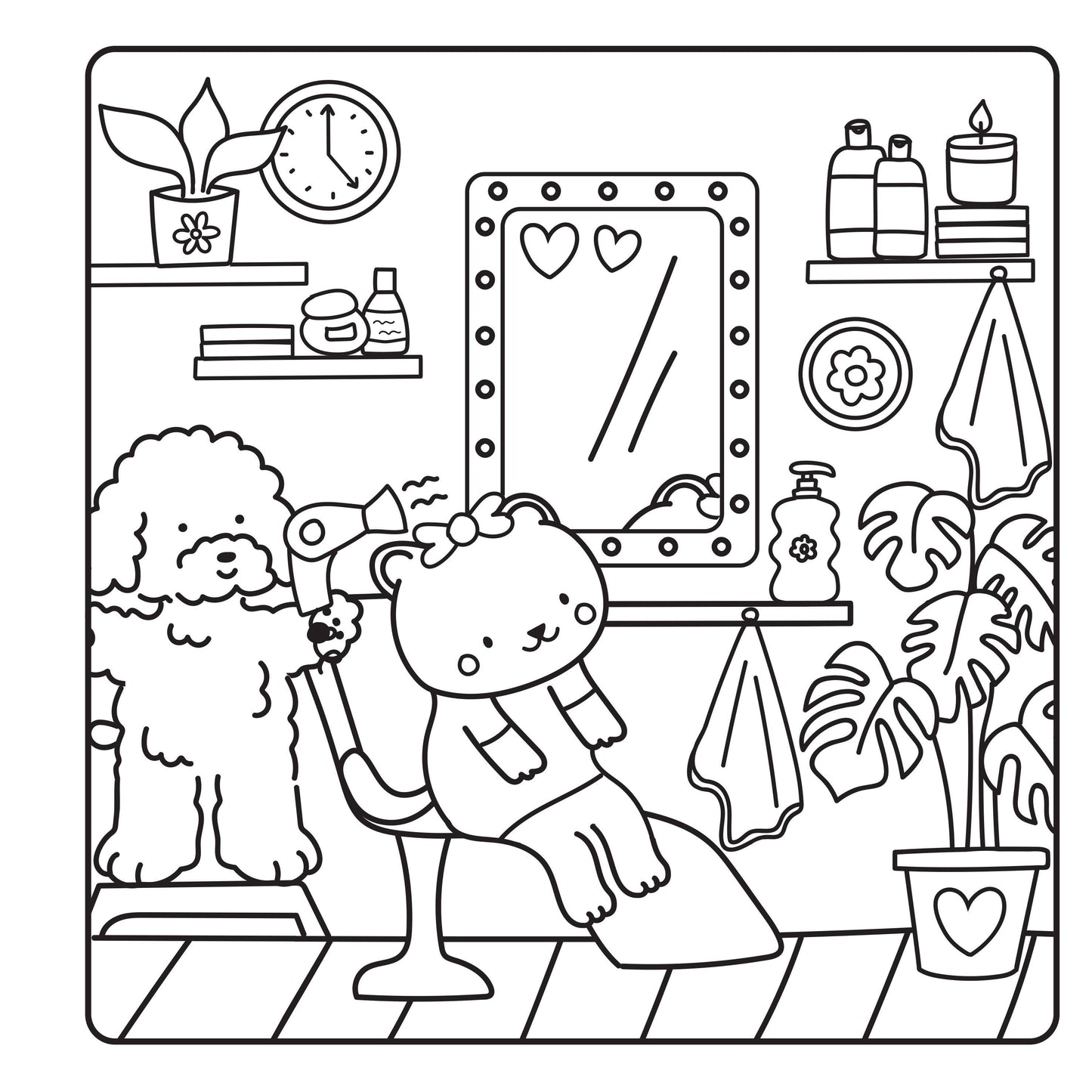 Happy Street: Coloring Book
