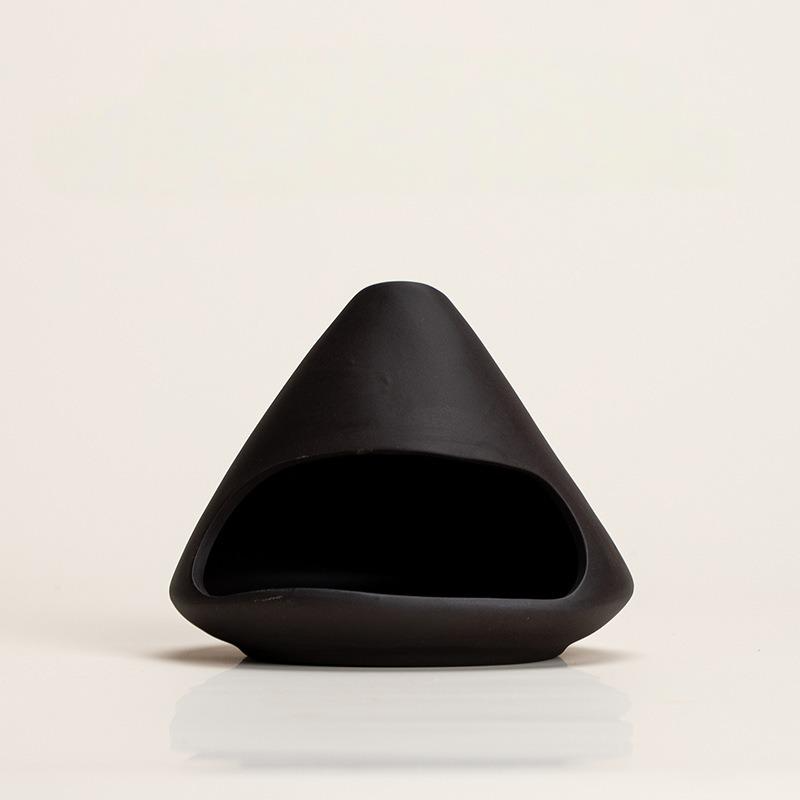 Purple Sand Mount Fuji Ceramic Incense Cone Burner