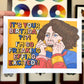 Kristen Wiig Birthday Greeting Card
