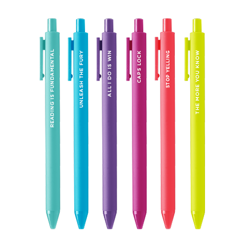 Unleash The Fury Jotter Pens, 6 Pack