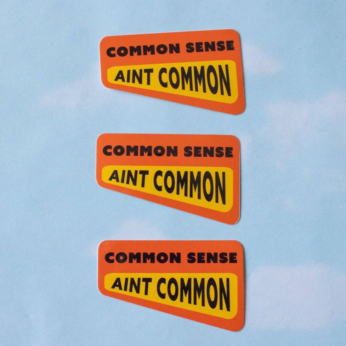 Common Sense Ain't Common Sticker