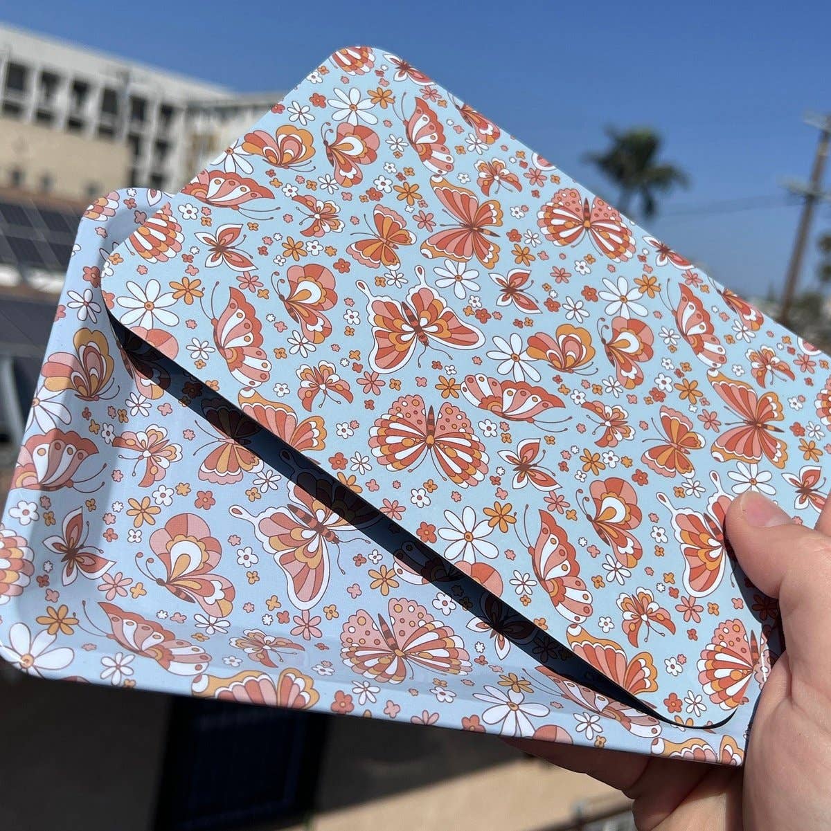 Tray with Magnetic Lid "Butterfly"