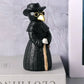 Dark Plague Doctor Raven Incense Burner