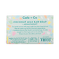 Turquoise Coconut Milk Bar Soap