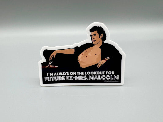 Ian Malcolm Sticker