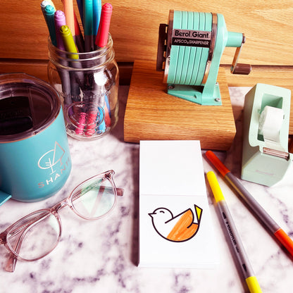 Birds Bugs and Botany Mini Coloring Book
