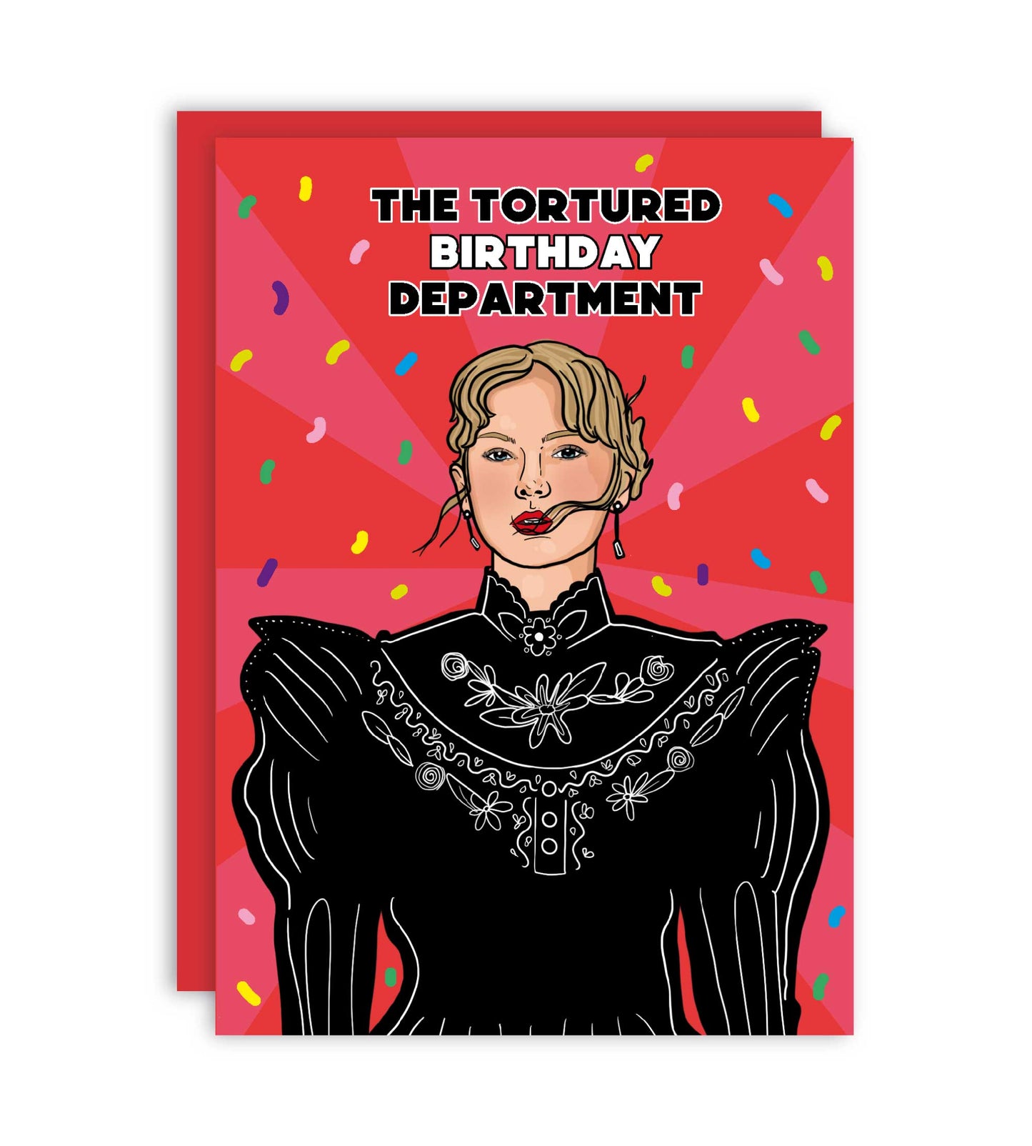 Tortured Birthday Department Taylor Greeting Card