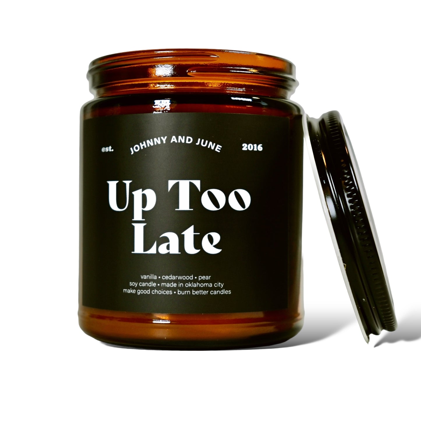 Up Too Late Soy Candle