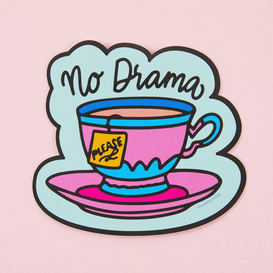 No Drama Sticker