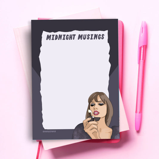 Midnights Taylor Swift Notepad