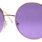 Haight Street - Sunglasses: Silver/Blue