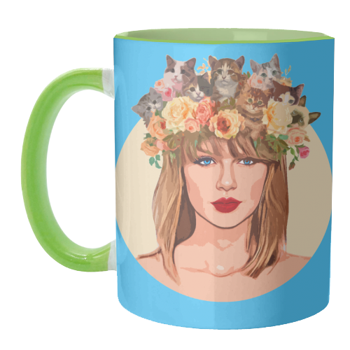 Taylor Kitten Crown Coffee Mug