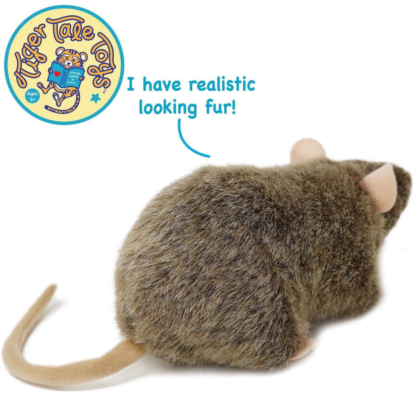 Reuben The Rat 7" Stuffed Animal