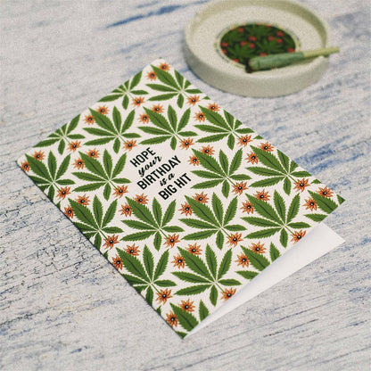 Birthday A Big Hit Greeting Card