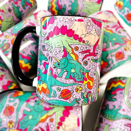 Dinosaurs Ceramic Coffee Mug