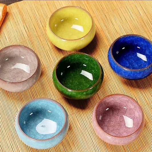 Blue 2.25-Inch Gemstone Incense Cone Stand