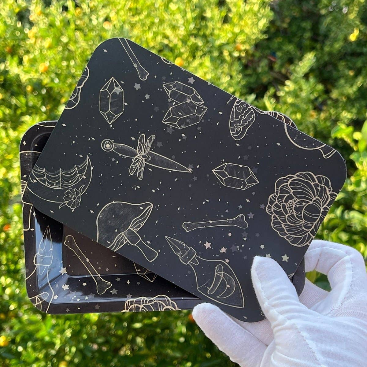 Tray with Magnetic Lid "Magic"