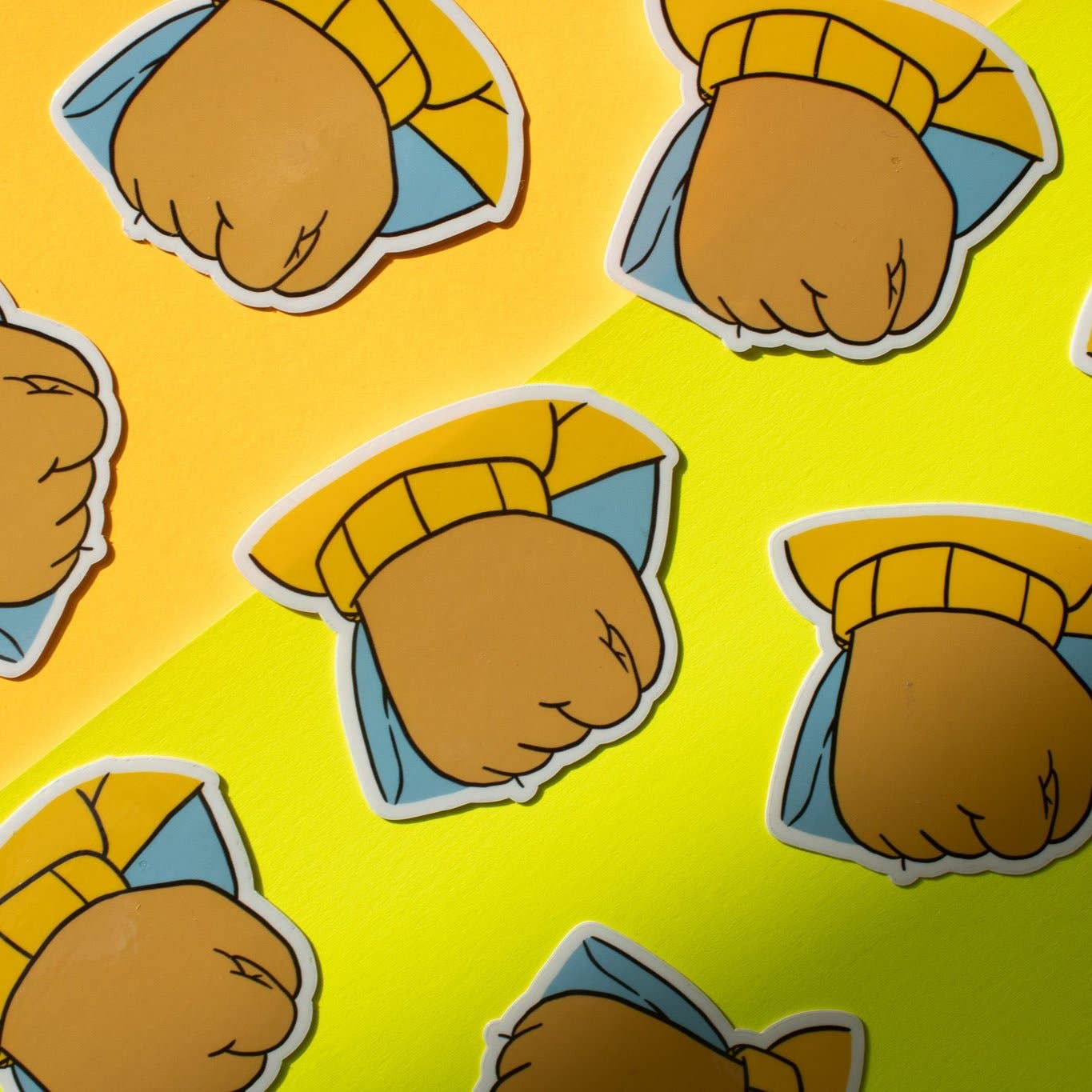 Arthur Fist Meme Sticker